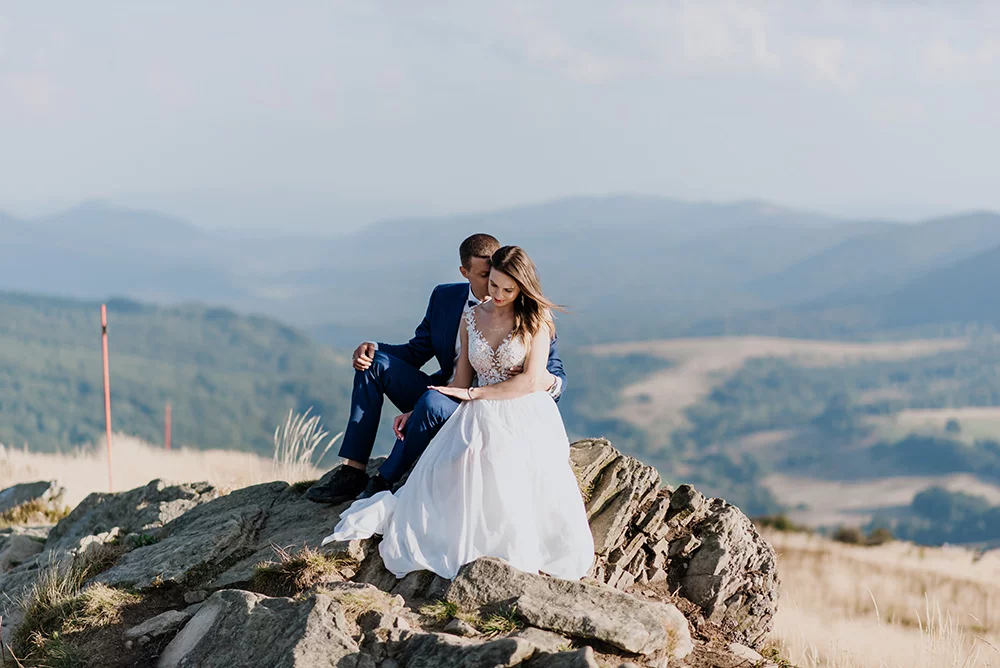 Sesja Ślubna Plenerowa w Bieszczadach fotograf na wesele