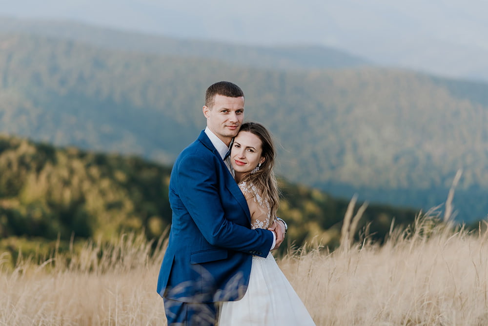 Sesja Ślubna w Bieszczadach fotograf na wesele