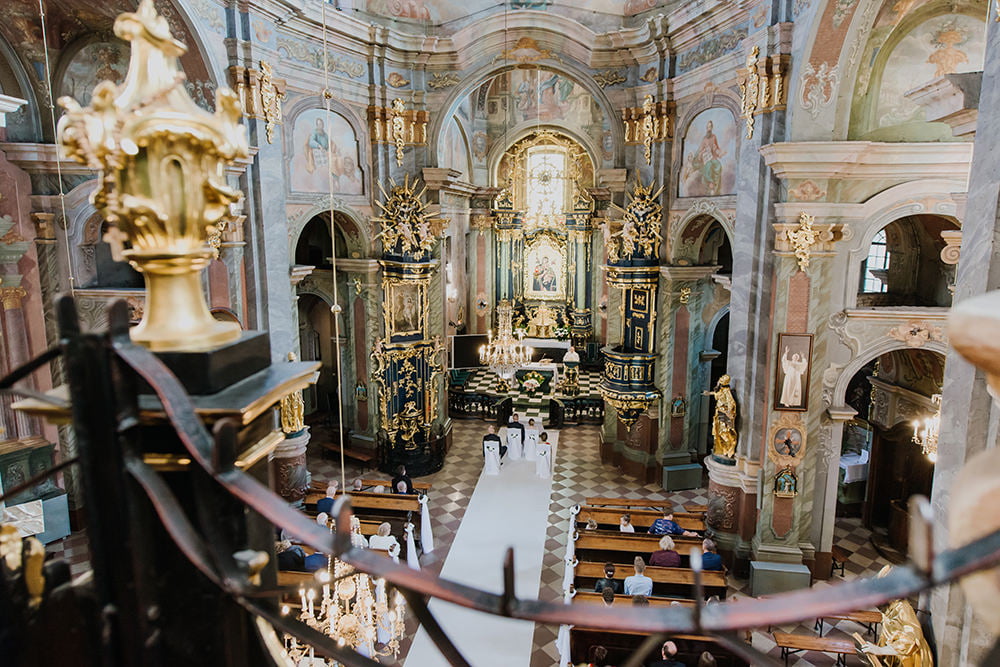 Kościół Rozesłania Św. Apostołów w Chełmie fotograf na ślub